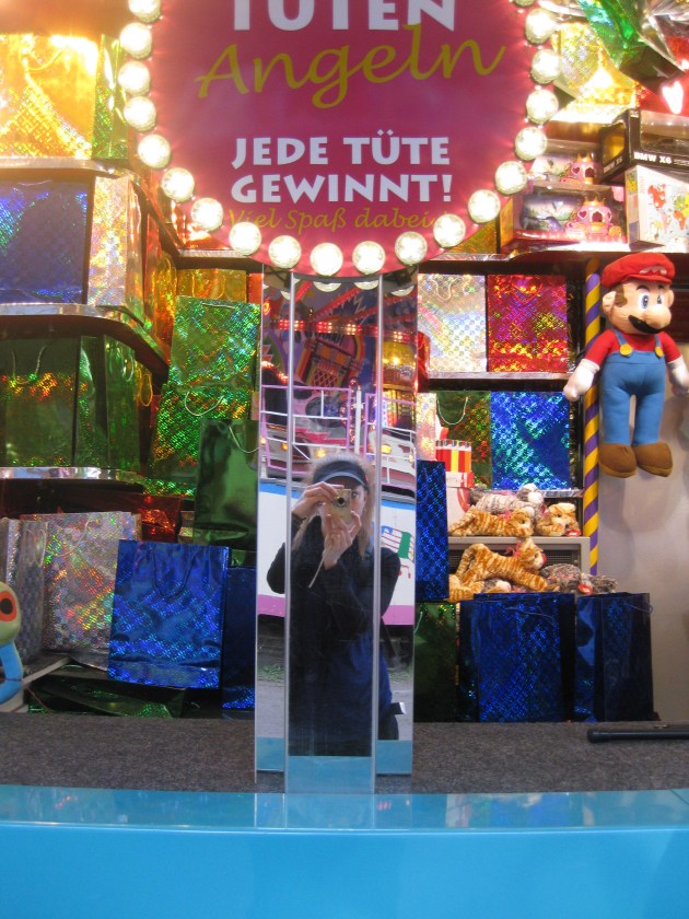 at the funfair at the funfair